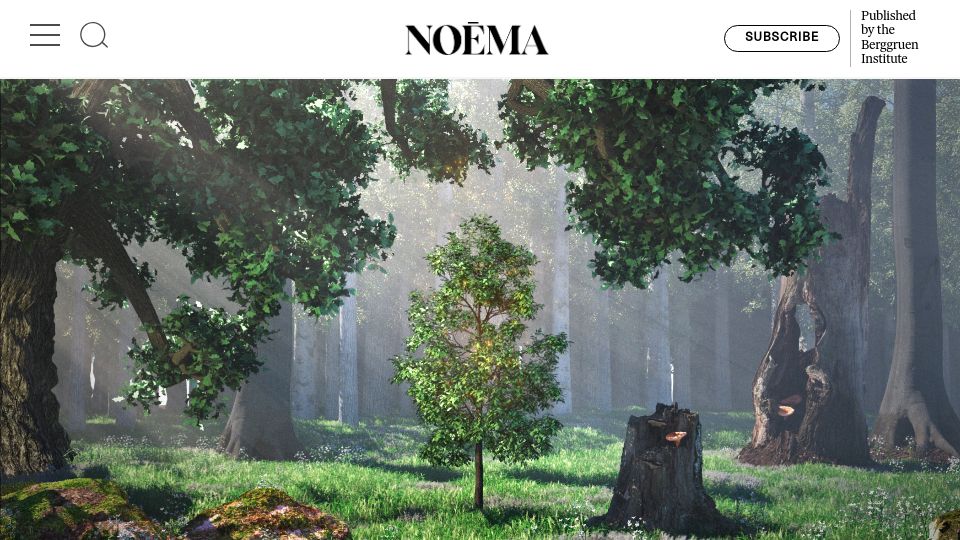 Screenshot of noemamag.com: How to Build a Thousand-Year-Old Tree