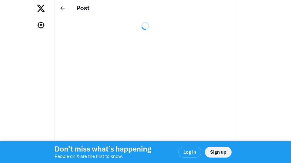 Screenshot of twitter.com: AI is becoming 'yes-men on servers'