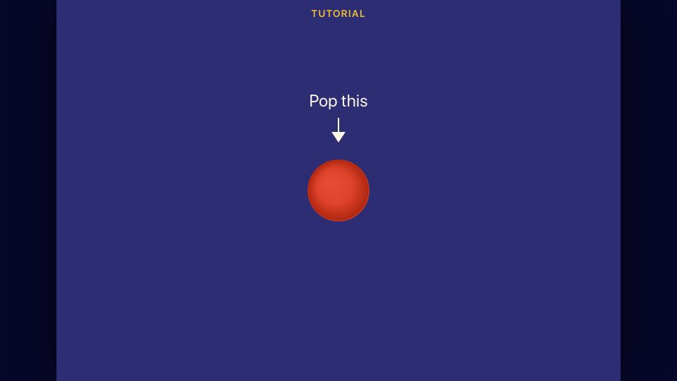 Screenshot of ehmorris.com: Show HN: Bubbles, a vanilla JavaScript web game