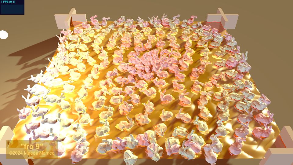 Screenshot of mameson.com: Honey Bunnies