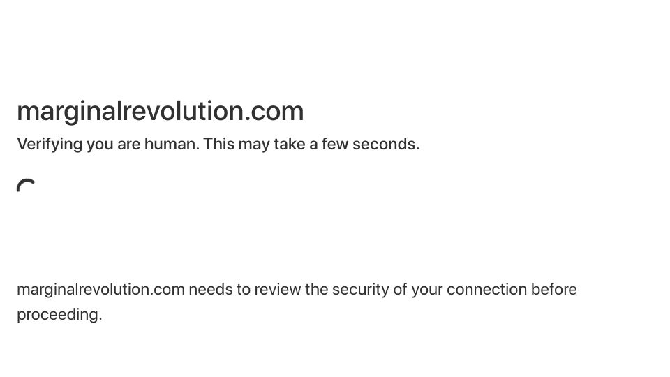 Screenshot of marginalrevolution.com: The political economy of Manus AI