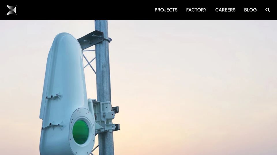 Screenshot of x.company: Alphabet spins out Taara – Internet over lasers