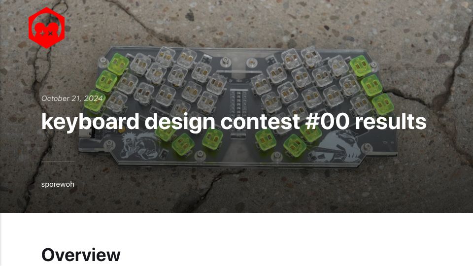 Screenshot of chrischrislolo.github.io: Pocket Keyboard Design Contest (2024)