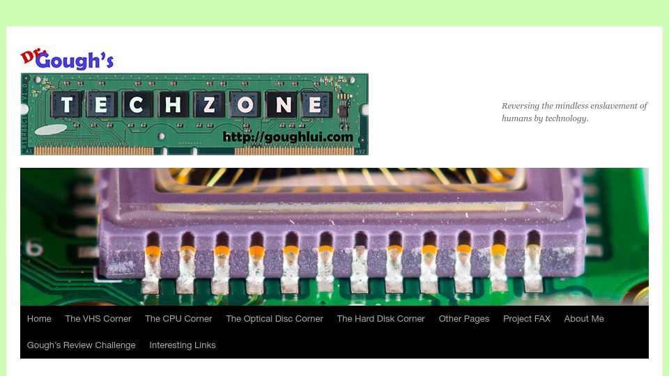 Screenshot of goughlui.com: Teardown, Optimization: Comsol 8Gb USB Flash Stick (2015)