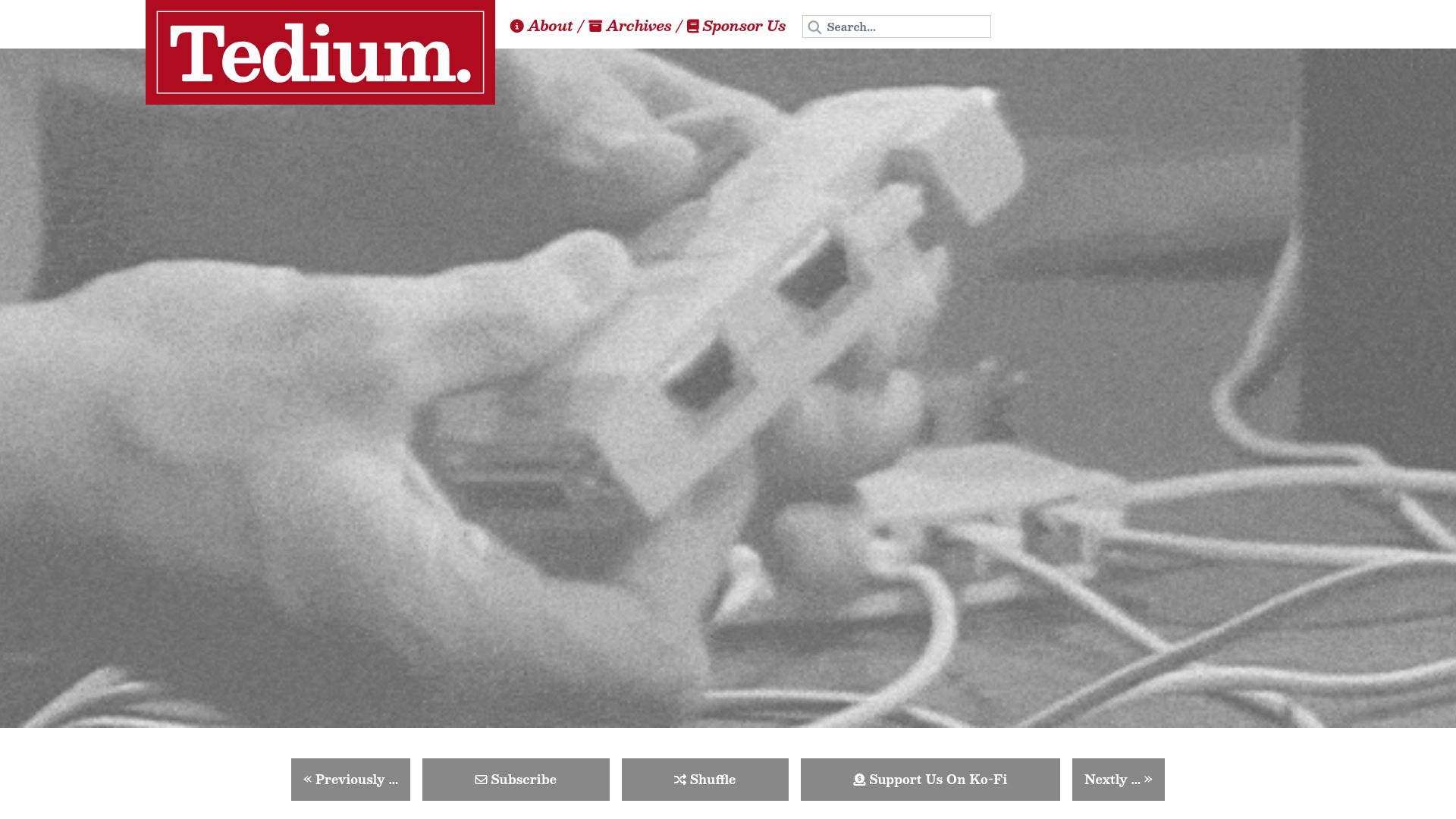 Screenshot of tedium.co: ACCESS.bus: The Forgotten USB Competitor