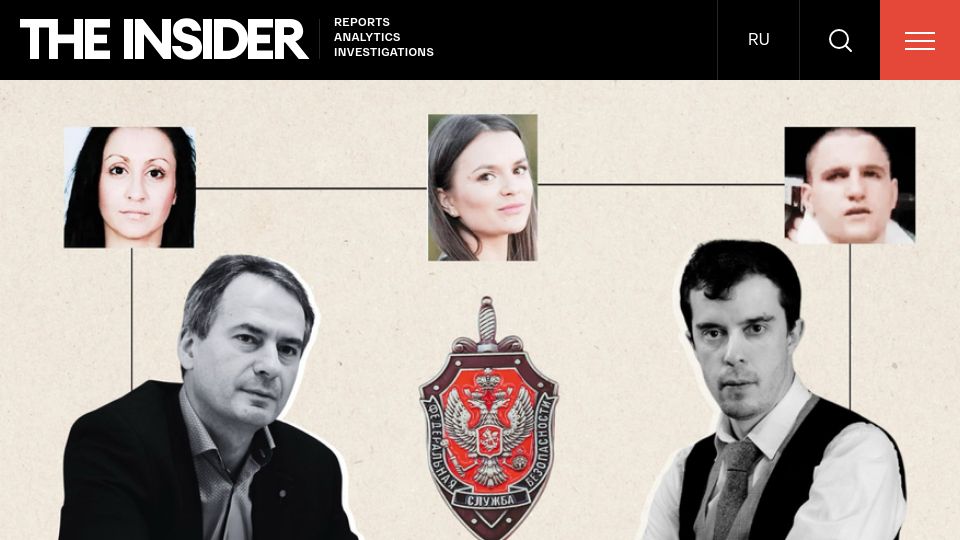 Screenshot of theins.press: Europe's most wanted man plotted my murder and that of my colleague