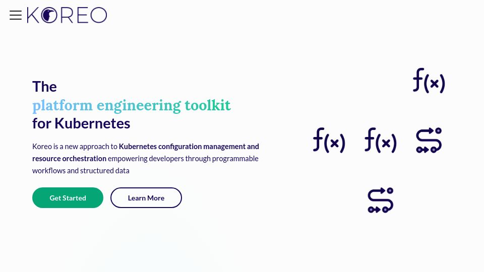 Screenshot of koreo.dev: Show HN: Koreo – A platform engineering toolkit for Kubernetes