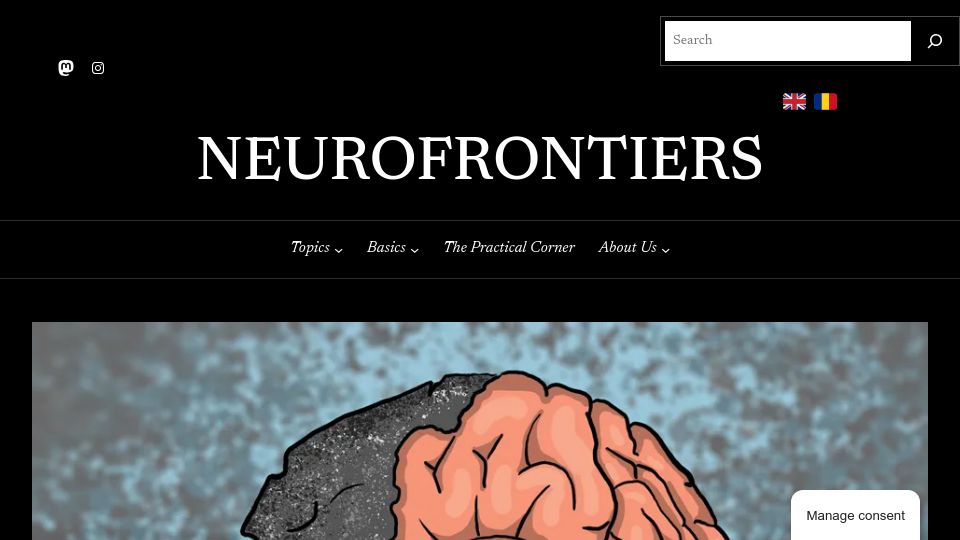 Screenshot of neurofrontiers.blog: Lead is still bad for your brain