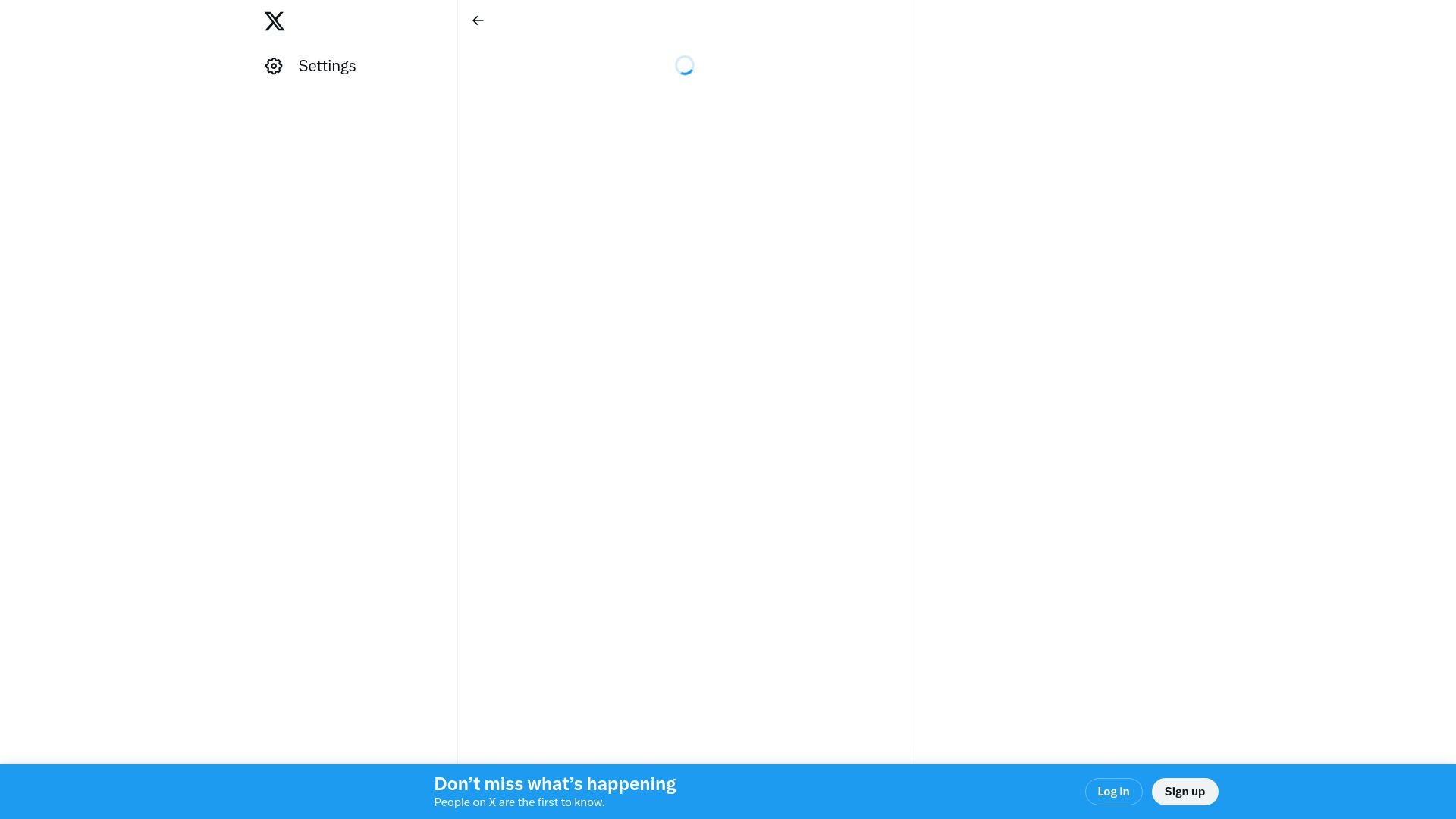 Screenshot of twitter.com: Nationwide Power Outages Also Disrupt Internet Traffic in Portugal and Spain