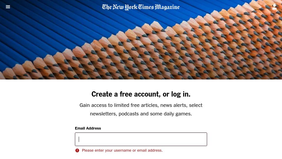 Screenshot of nytimes.com: Inside One of America's Last Pencil Factories (2018)