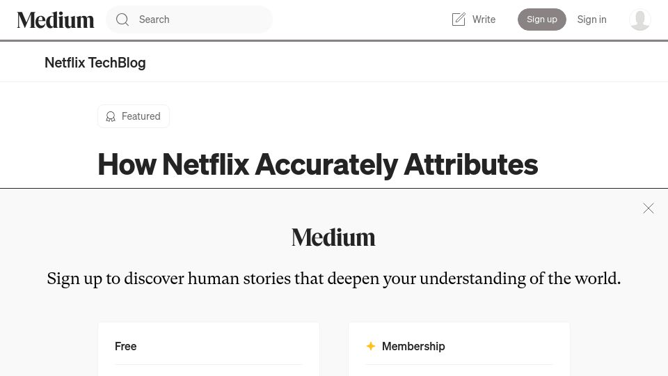 Screenshot of netflixtechblog.com: How Netflix Accurately Attributes eBPF Flow Logs