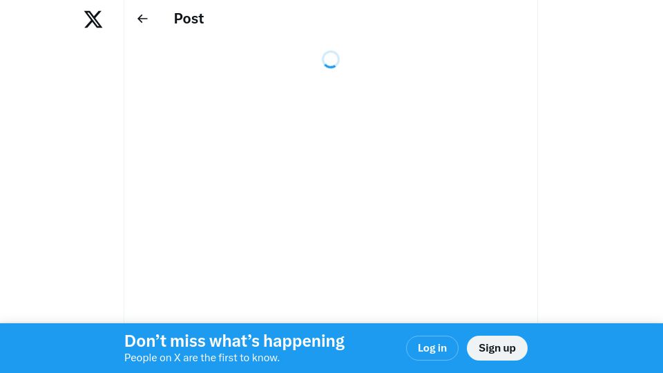 Screenshot of twitter.com: The world could run on older hardware if software optimization was a priority