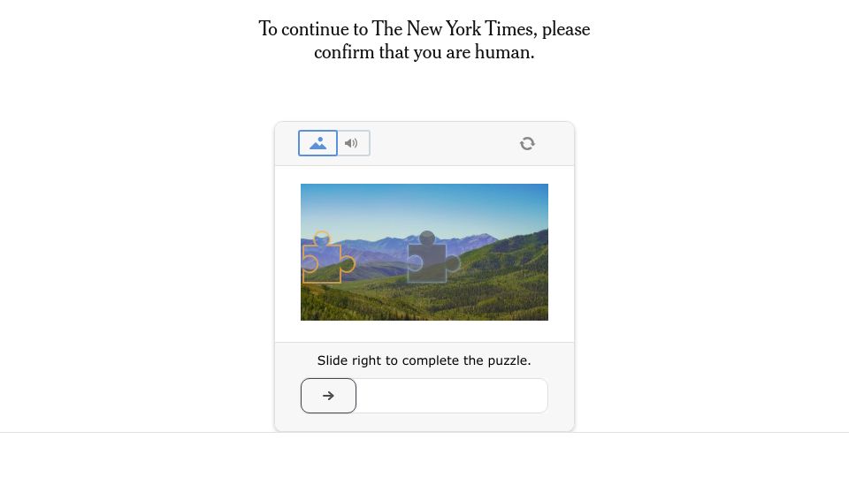 Screenshot of nytimes.com: You Don't Have a Right to a Bank Account