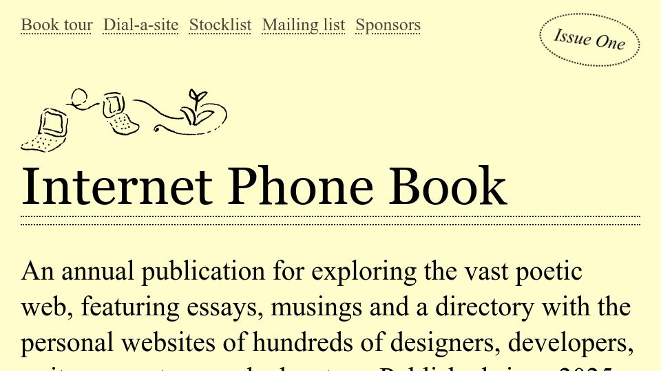 Screenshot of internetphonebook.net: Internet Phone Book