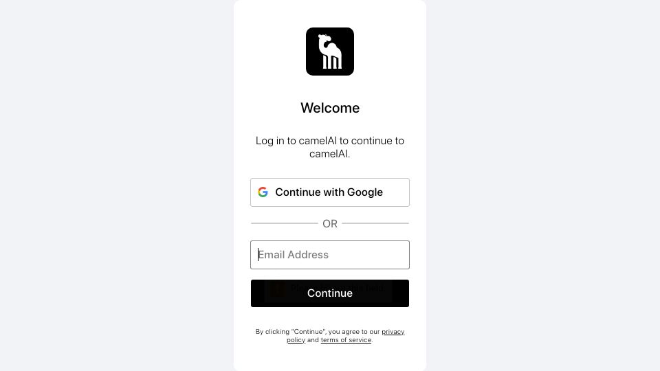 Screenshot of app.camelai.com: Show HN: Chat with 19 years of HN