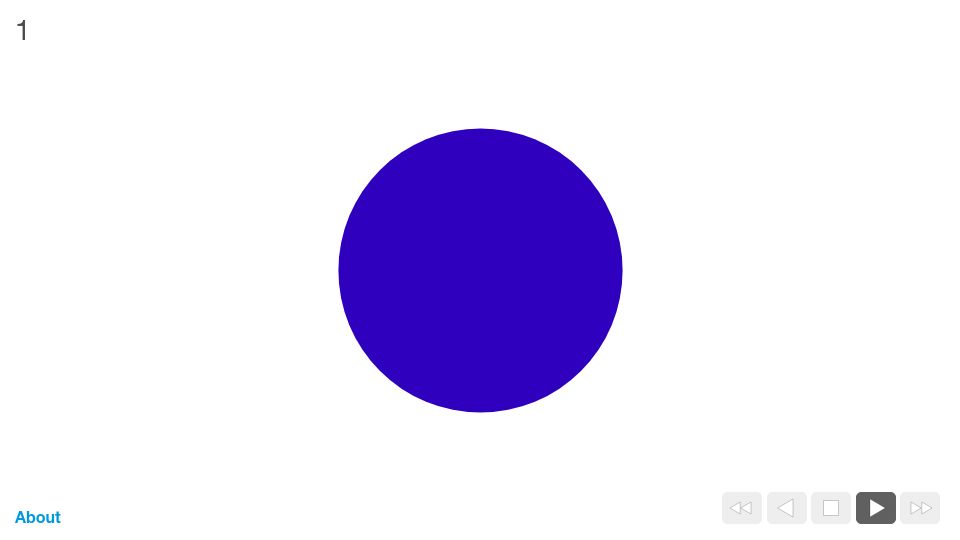 Screenshot of datapointed.net: Animated Factorization (2012)