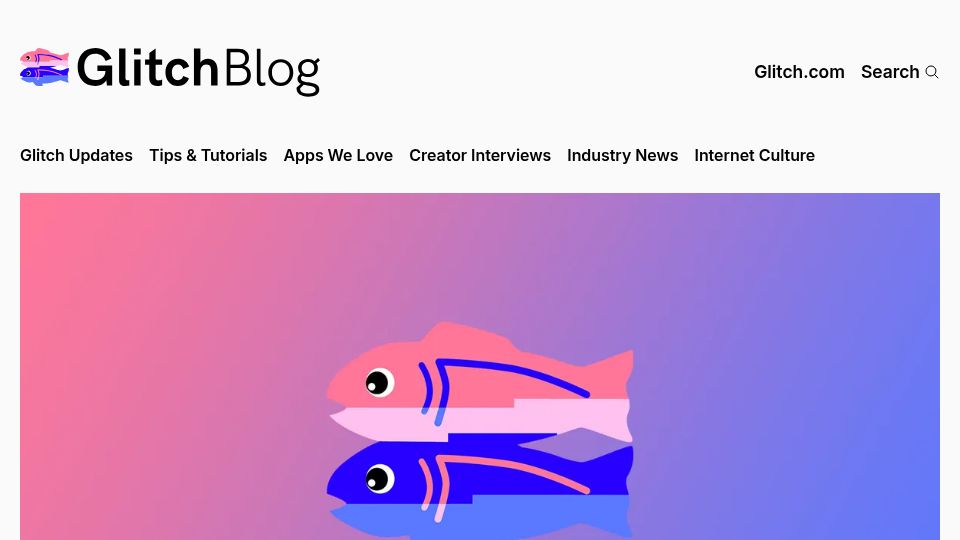 Screenshot of blog.glitch.com: We’ll be ending web hosting for your apps on Glitch
