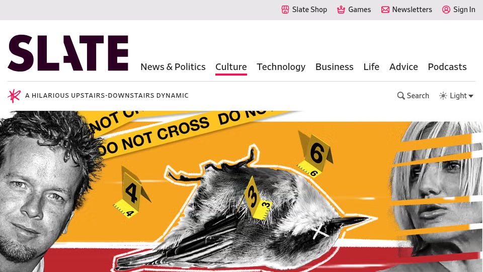 Screenshot of slate.com: The Curious Case of the Pygmy Nuthatch