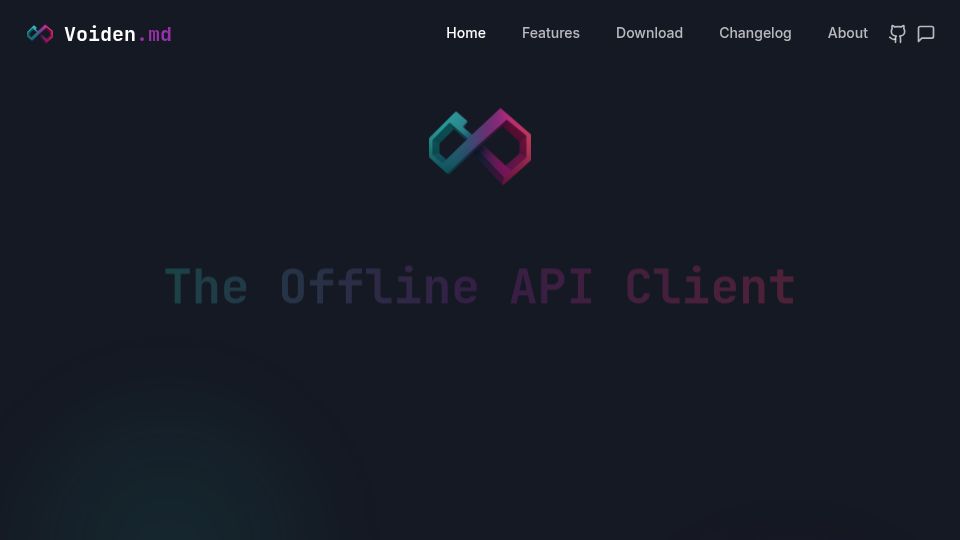 Screenshot of voiden.md: Show HN: Voiden – a free, offline, Git-native API Client