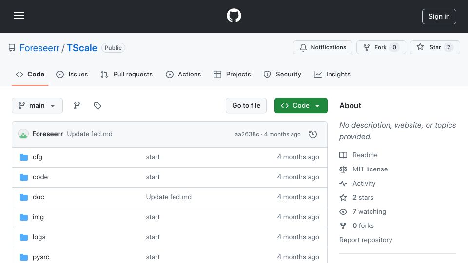 Screenshot of github.com: TScale – Distributed training on consumer GPUs