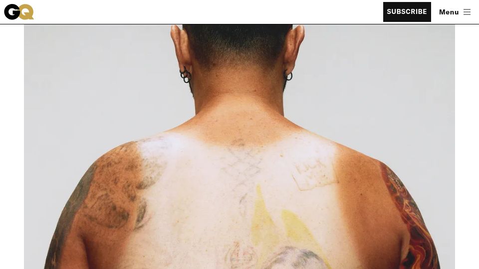 Screenshot of gq.com: More people are getting tattoos removed