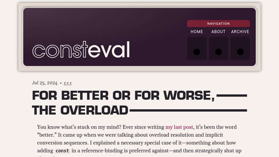 Screenshot of consteval.ca: For better or for worse, the overload (2024)
