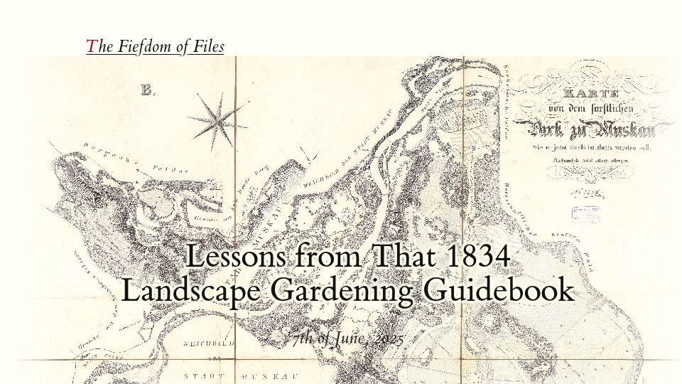 Screenshot of fi-le.net: Lessons from That 1834 Landscape Gardening Guidebook