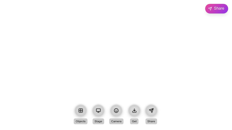 Screenshot of punk.cam: Show HN: Nexus.js - Fabric.js for 3D