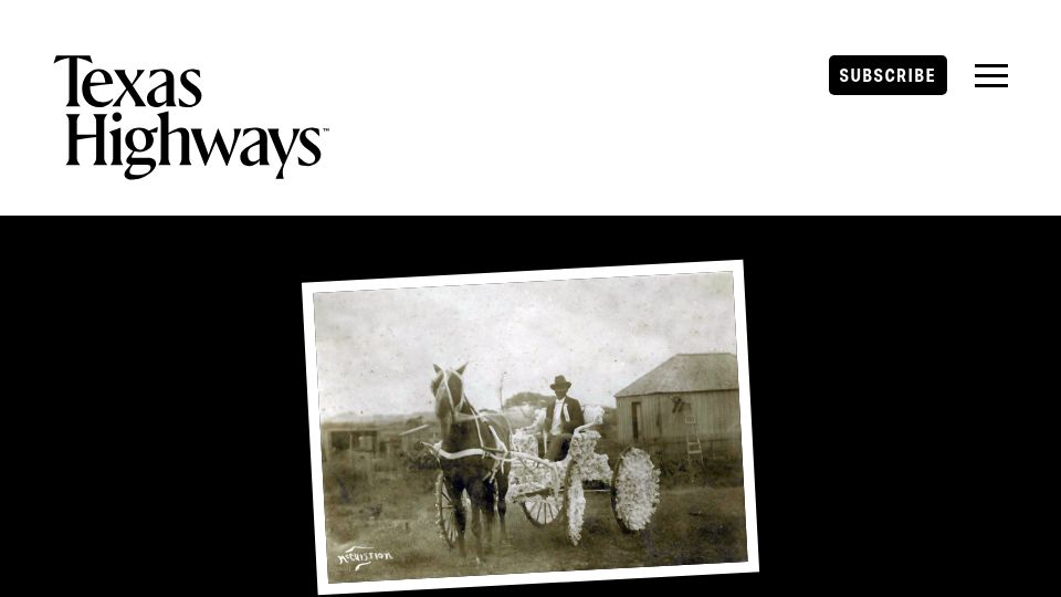 Screenshot of texashighways.com: Juneteenth in Photos
