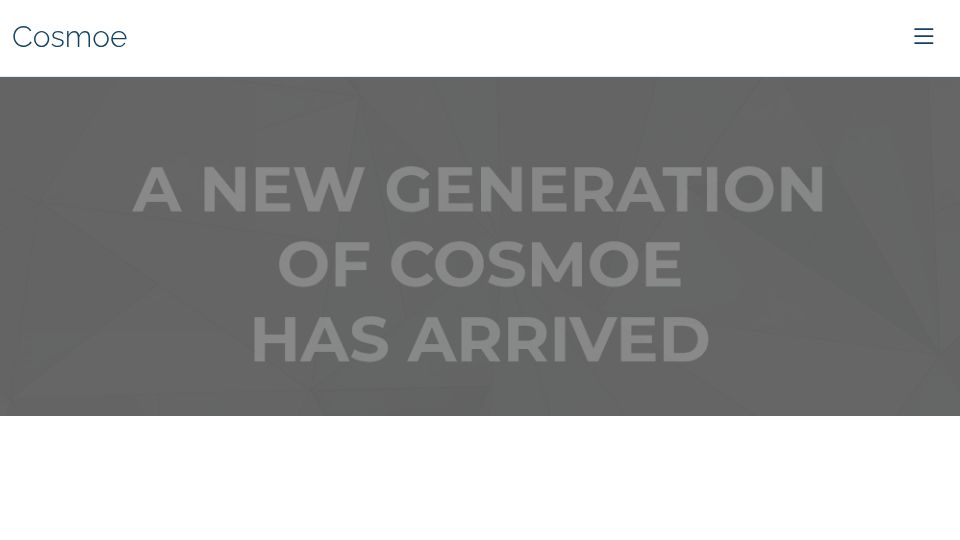 Screenshot of cosmoe.org: Cosmoe: BeOS Class Library on Top of Wayland