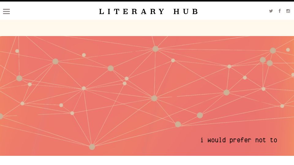 Screenshot of lithub.com: Against AI: An Open Letter from Writers to Publishers