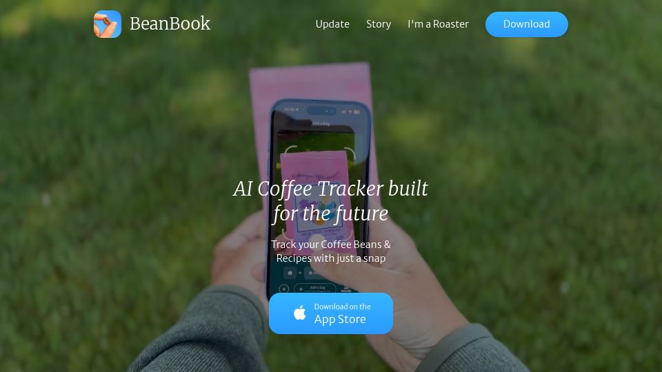 Screenshot of beanbook.app: Show HN: We're two coffee nerds who built an AI app to track beans and recipes
