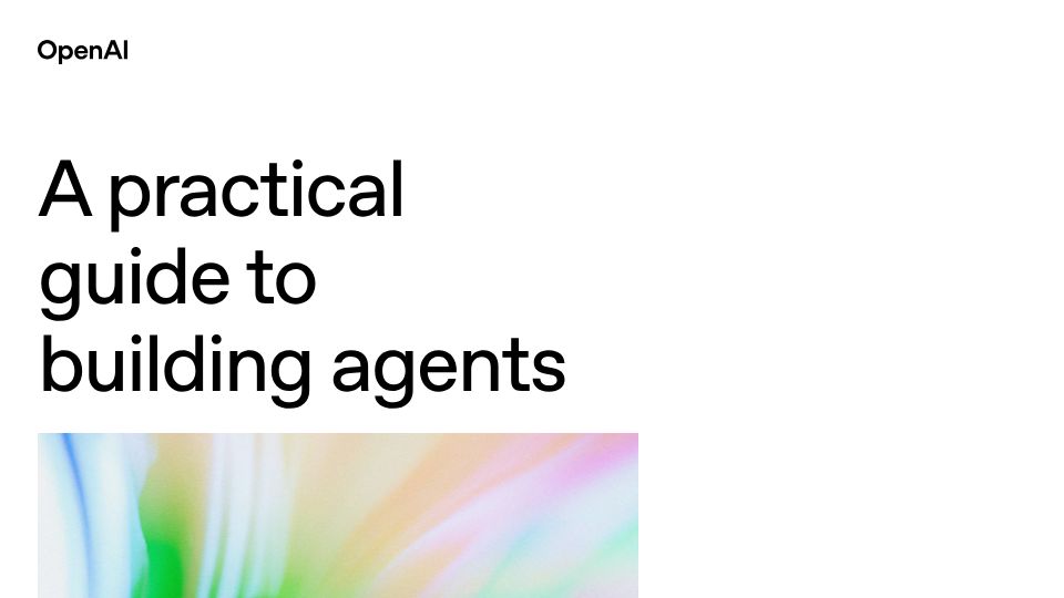 Screenshot of cdn.openai.com: A practical guide to building agents [pdf]
