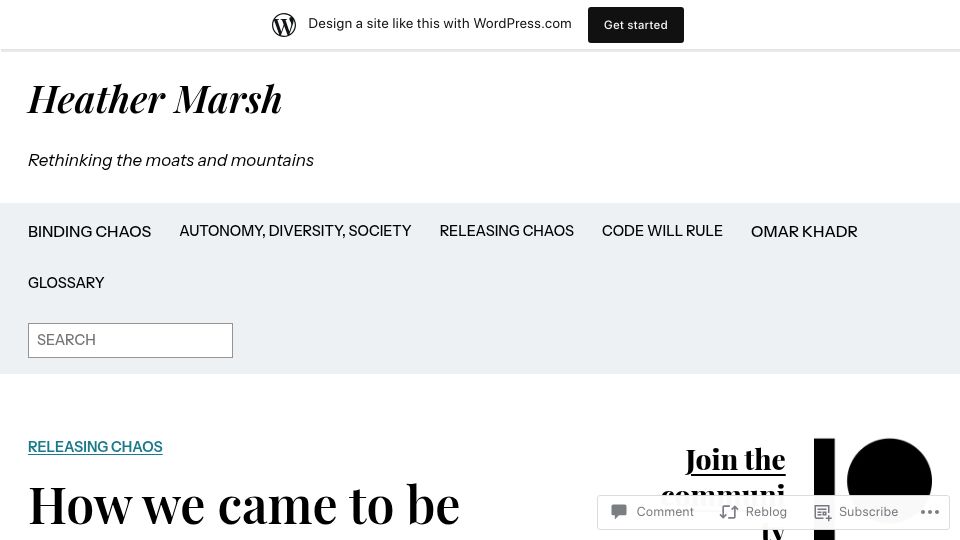Screenshot of georgiebc.wordpress.com: We came to be ruled by Death Eaters (2014)