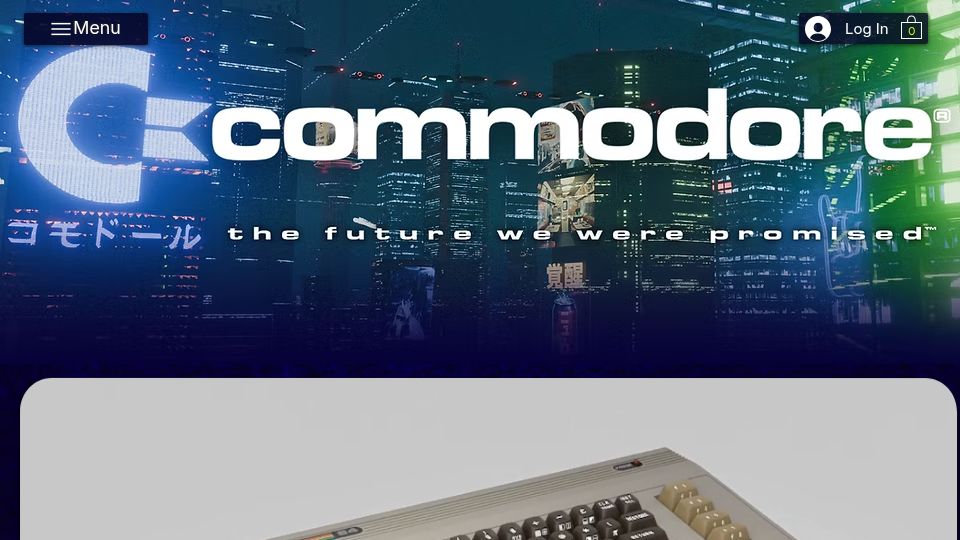 Screenshot of commodore.net: Commodore 64 Ultimate