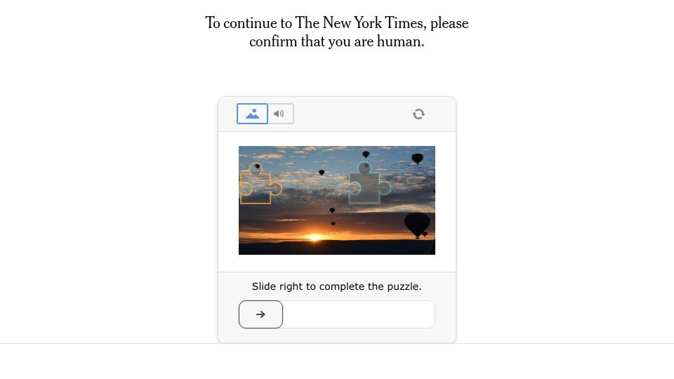 Screenshot of nytimes.com: Cloudflare Introduces Default Blocking of A.I. Data Scrapers