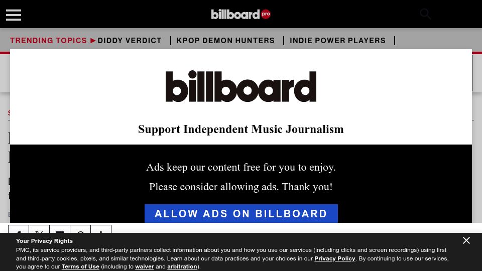 Screenshot of billboard.com: The Minecraft game score unexpectedly became big business for its composer