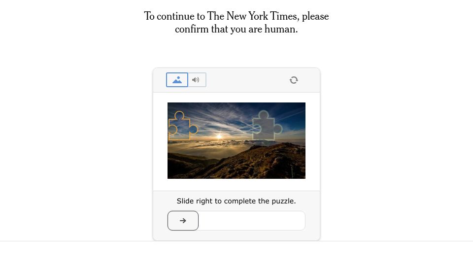 Screenshot of nytimes.com: Meta Unveils Wristband for Controlling Computers with Hand Gestures