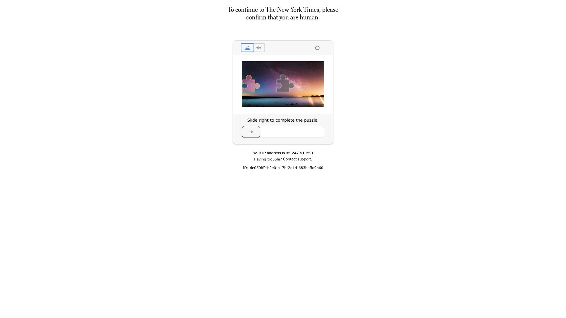 Screenshot of nytimes.com: Abrego Garcia Was Beaten and Tortured in El Salvador Prison, Lawyers Say