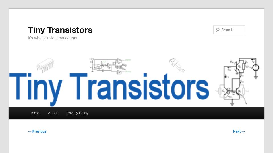 Screenshot of tinytransistors.net: ADXL345 (2024)
