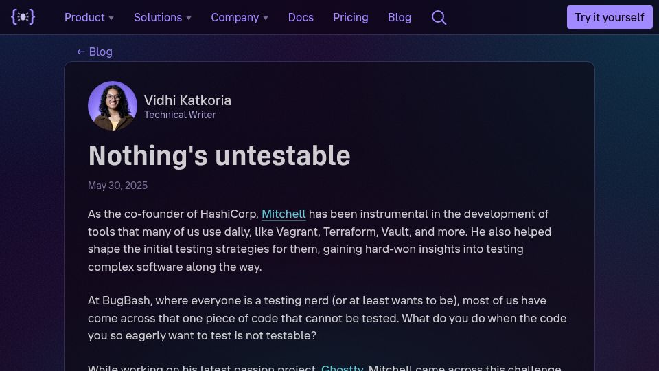 Screenshot of youtube.com: Can we test it? Yes, was can [video]