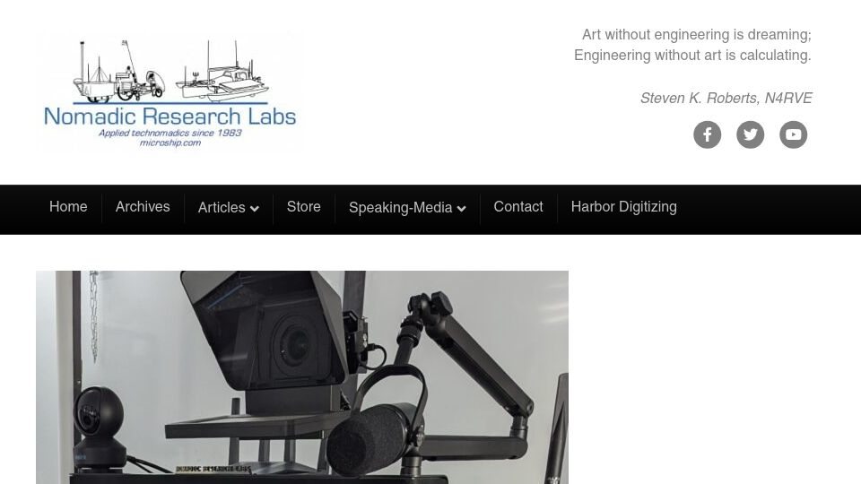 Screenshot of microship.com: Meet Bionode