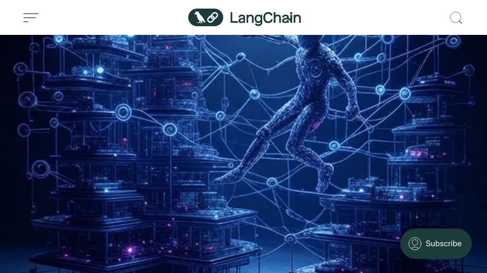 Screenshot of blog.langchain.com: Deep Agents