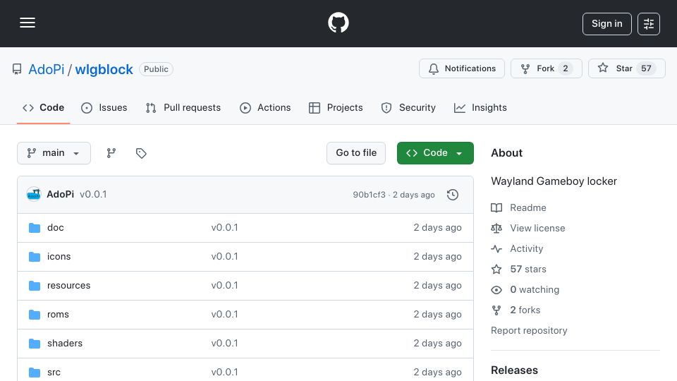Screenshot of github.com: Show HN: Play Pokémon to unlock your Wayland session