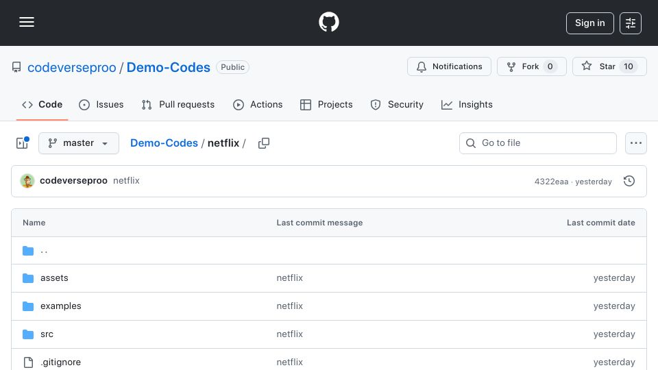 Screenshot of github.com: Netflix Recommendations Mastery: Complete Implementation Guide