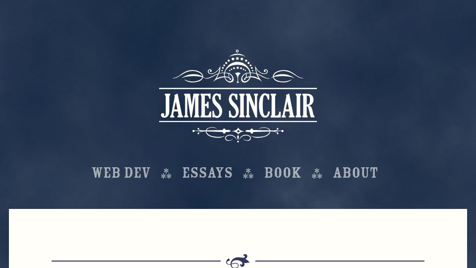 Screenshot of jrsinclair.com: The joy of recursion, immutable data, & pure functions: Making mazes with JS