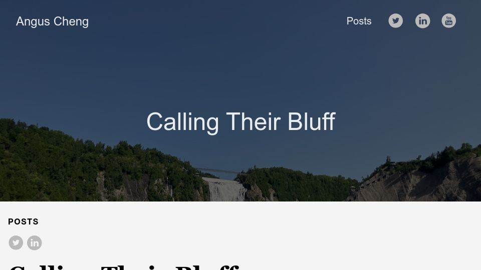 Screenshot of anguscheng.com: Calling Their Bluff