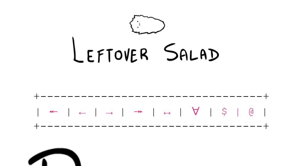 Screenshot of leftoversalad.com: Programming People (2016)