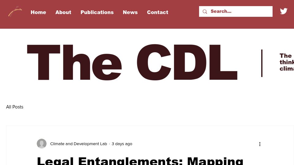 Screenshot of climatedevlab.brown.edu: Mapping connections of anti-offshore wind groups and their lawyers