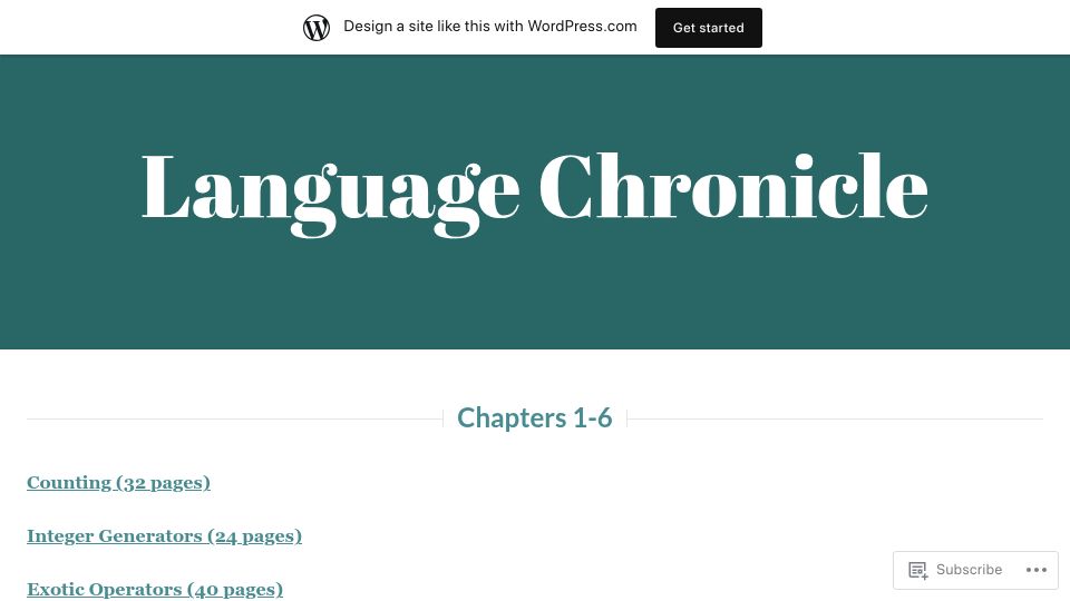 Screenshot of vadimtropashko.wordpress.com: SQL Design Patterns (2010)